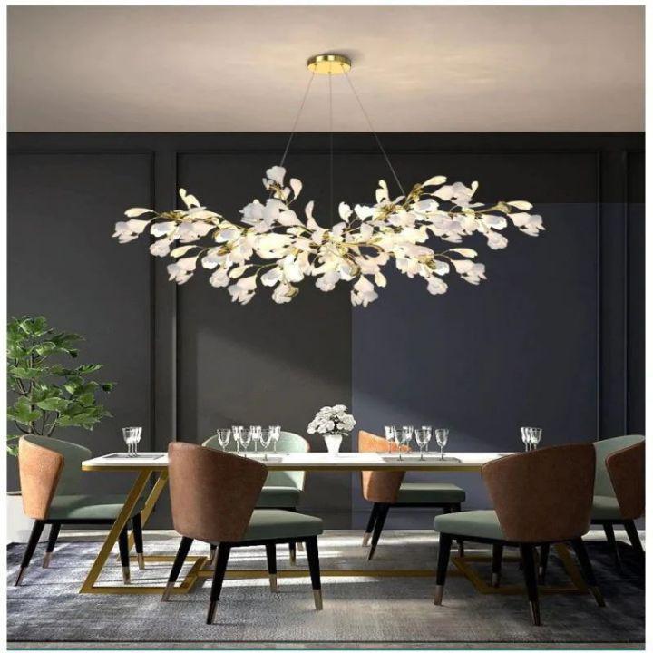 Ginkgo Branch Chandelier