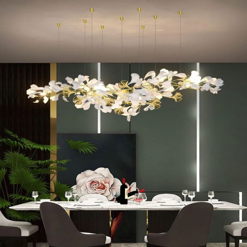 JC Eden Ginkgo D Branch Chandelier