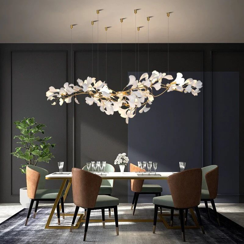 JC Eden Ginkgo D Branch Chandelier