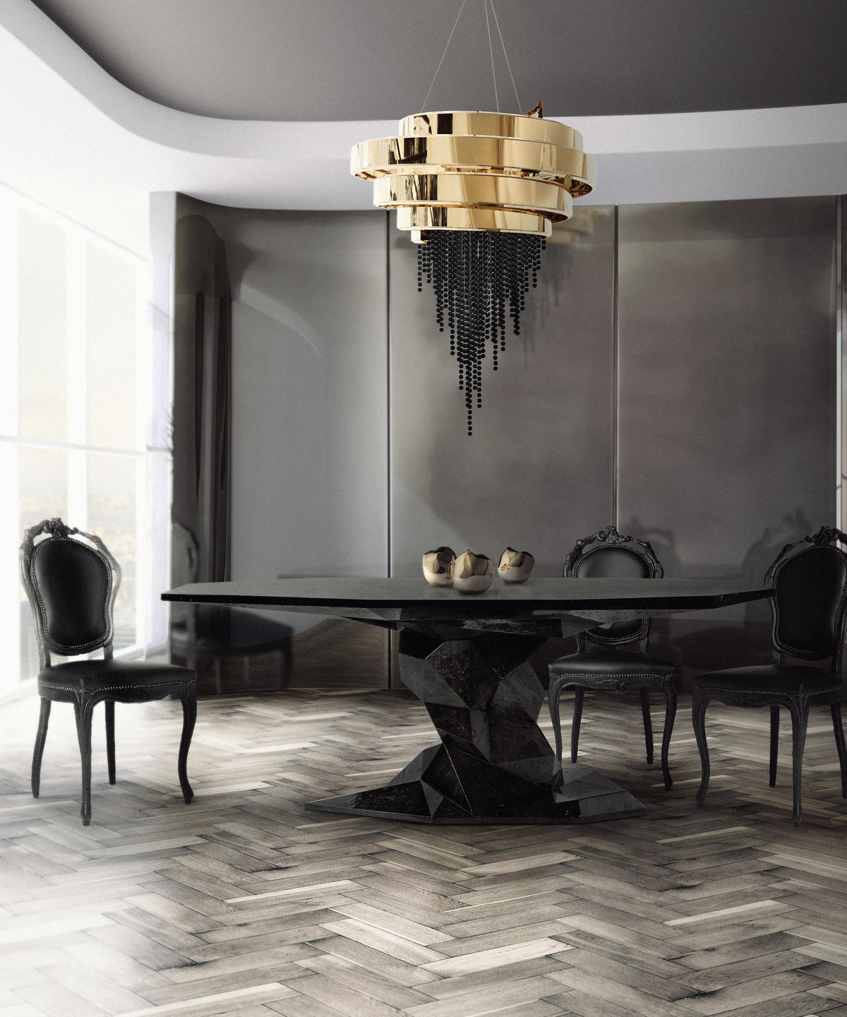 Luxury Guggenheim 24 Light Modern Chandelier