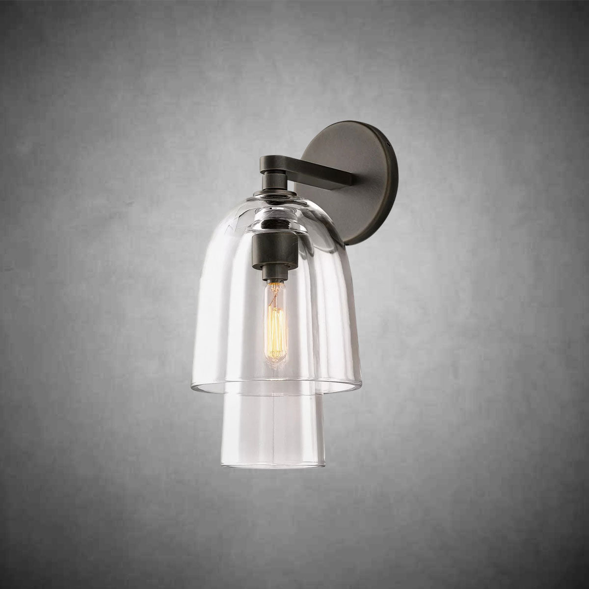 Bellum Glass Flute Sconce