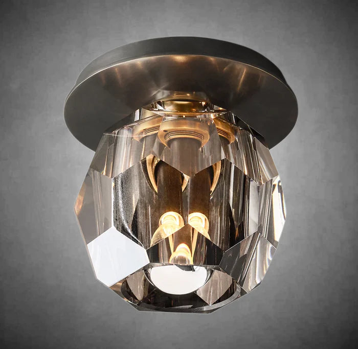 Bruma Glass Petite Flushmount