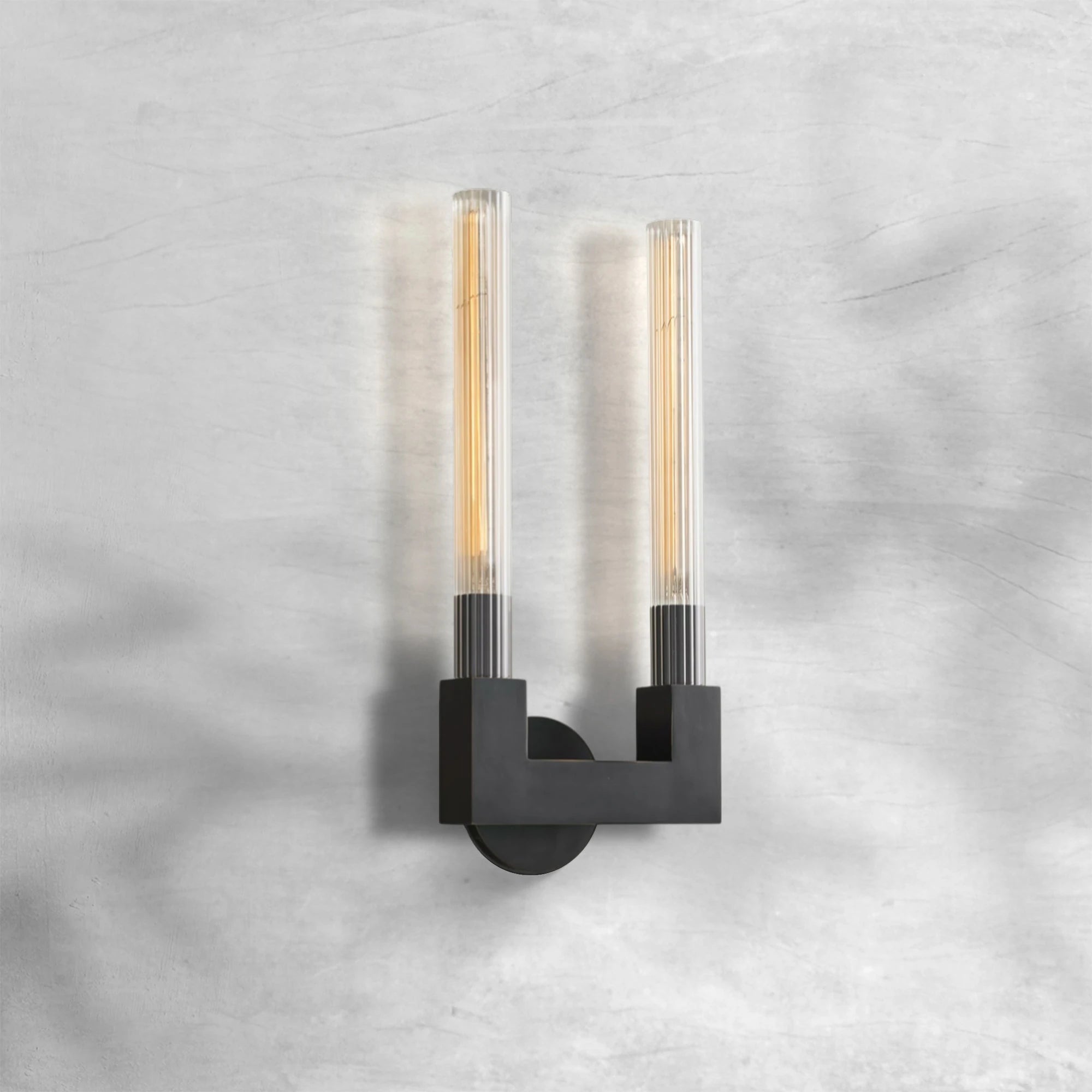 Cannel Double Sconce