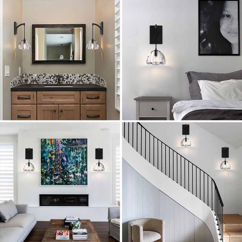 Borealis Crystal Wall Sconce