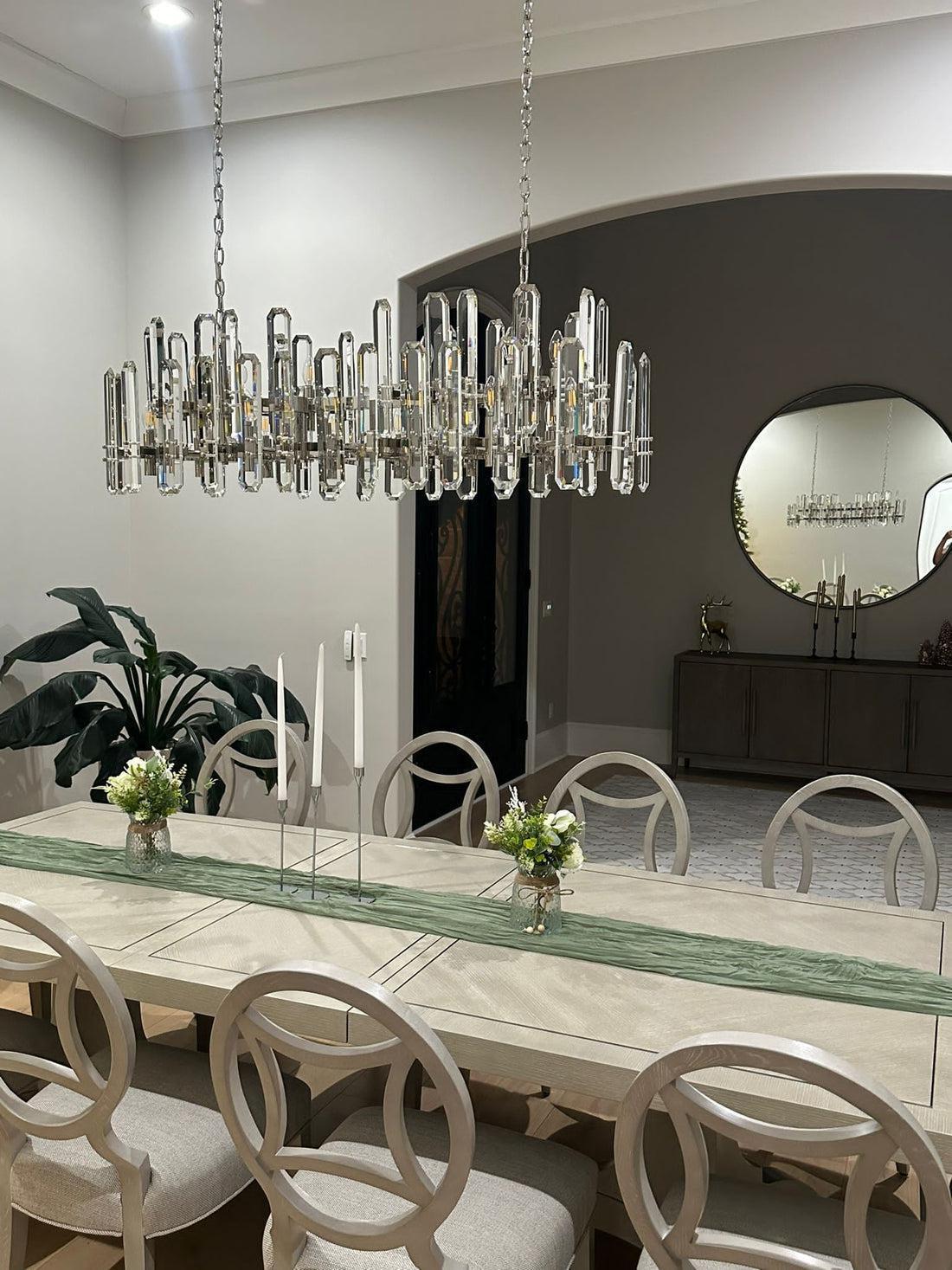 Branxton Rectangular chandelier 54” 72"