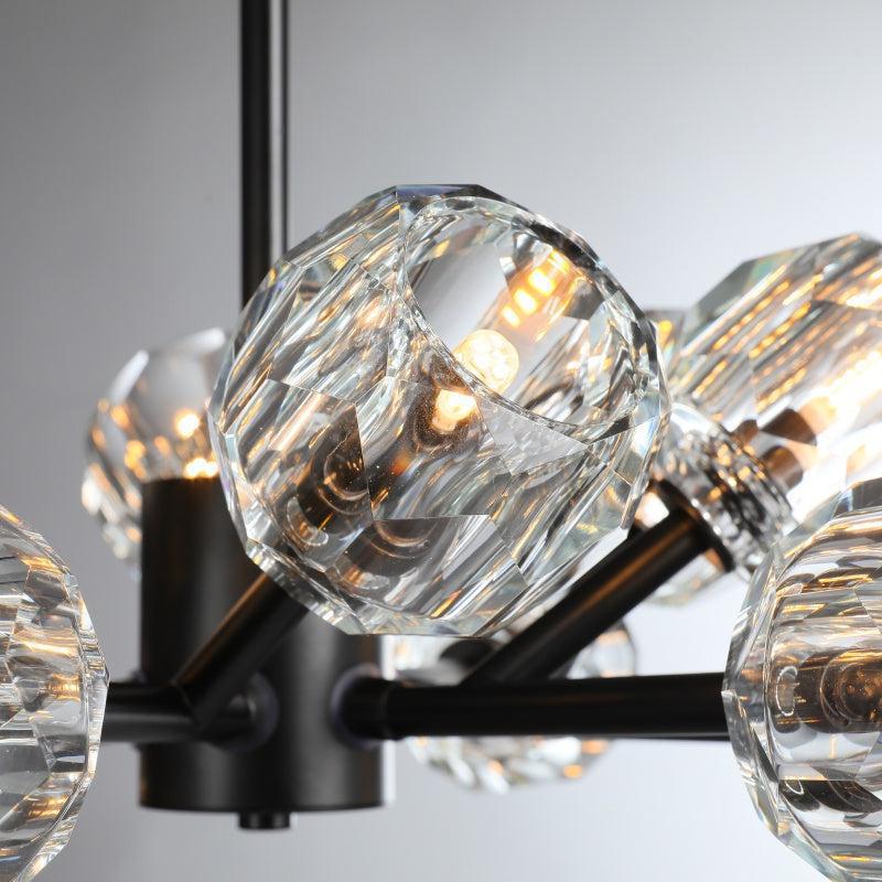 Bruma Glass Round Chandelier 24"36"48"60"72"
