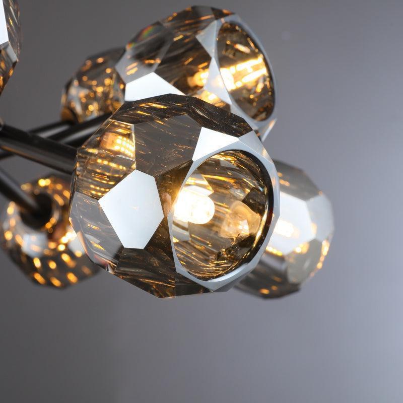 Bruma Glass Round Chandelier 24"36"48"60"72"