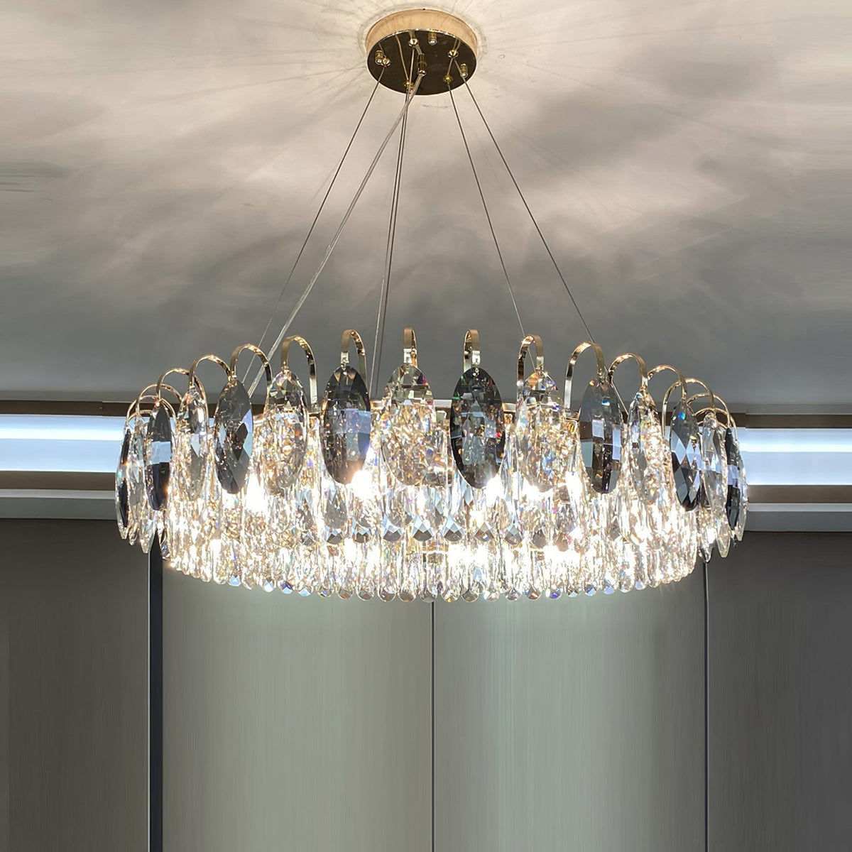 JC Luxurious K9 Crystal Chandelier