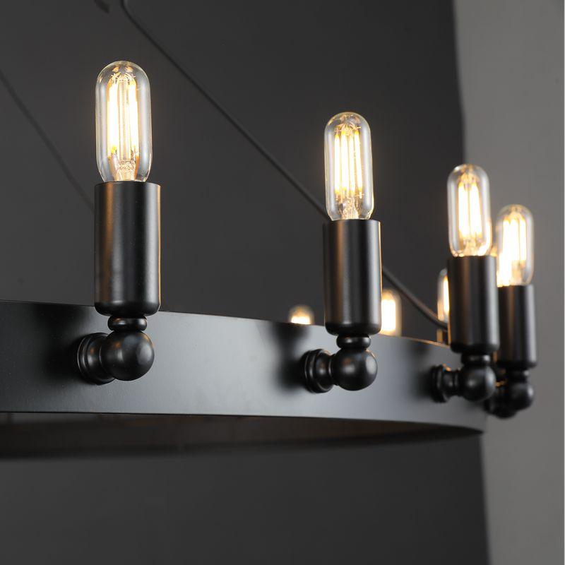 Celestine Vintage Filament 2-Tier Chandelier