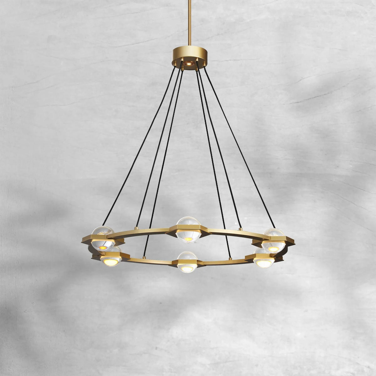 Eldric Round Chandelier 36", 48", 60"