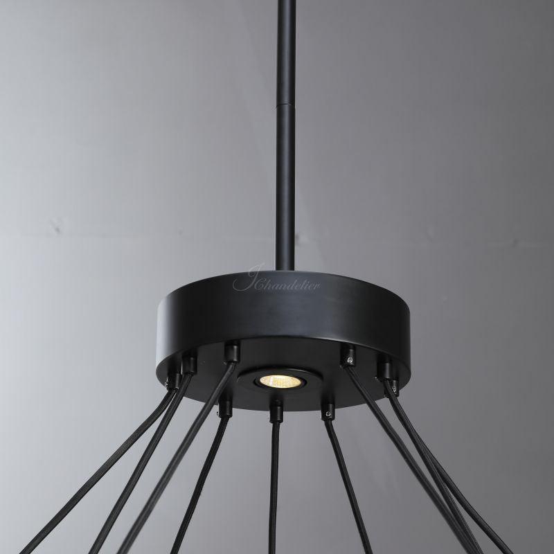 Eldric Two-Tier Round Chandelier 48" 60"