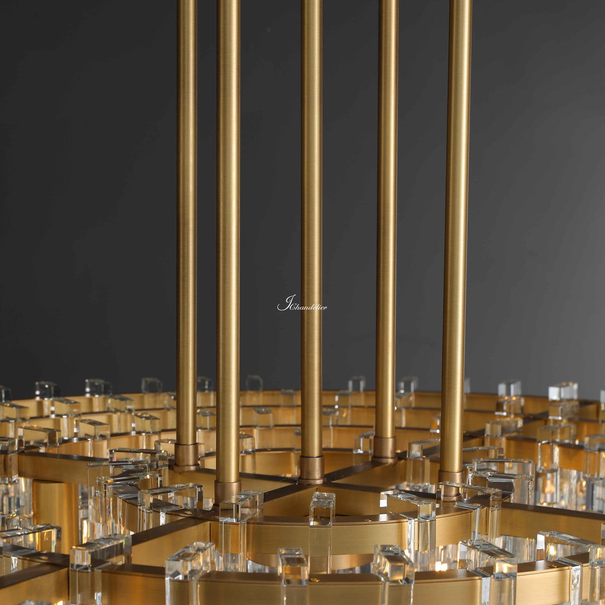 Montis Modern Round Chandelier 60"