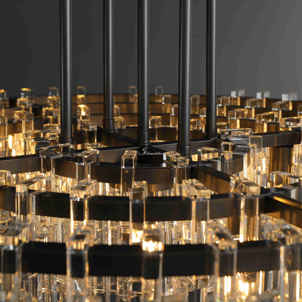 Montis Modern Round Chandelier 48"