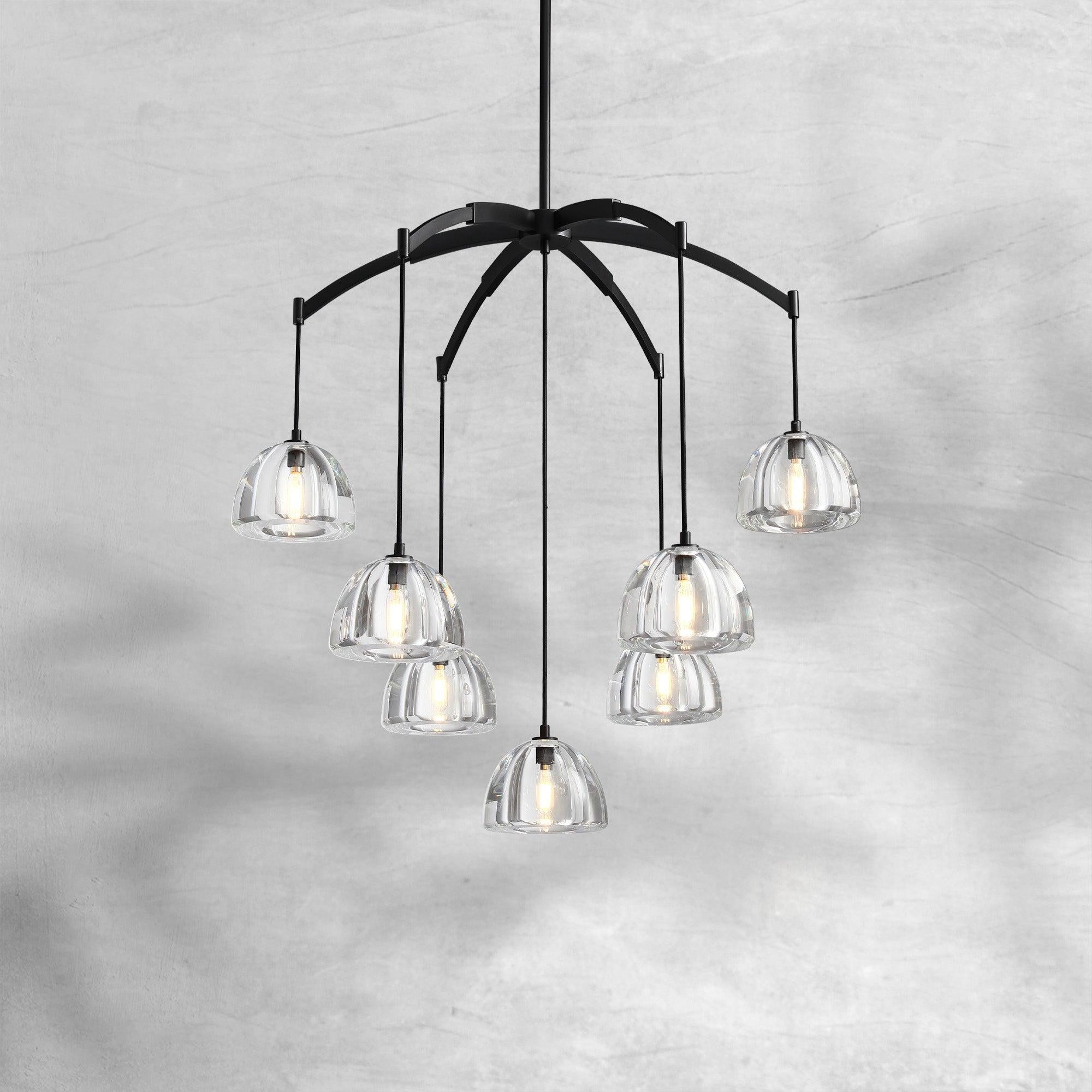Hemispheae Round Chandelier 36″ 48” 60”