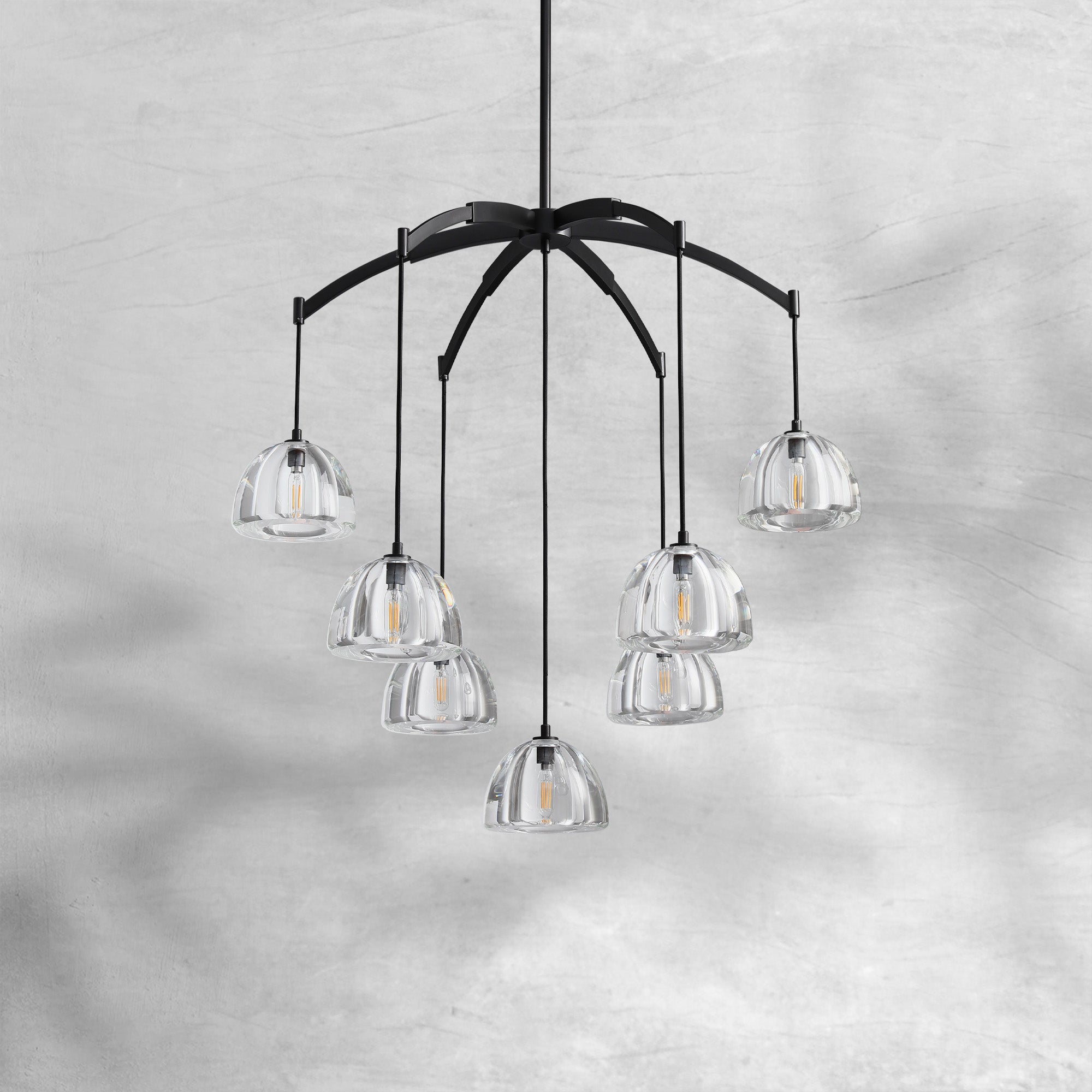 Hemispheae Round Chandelier 36″ 48” 60”