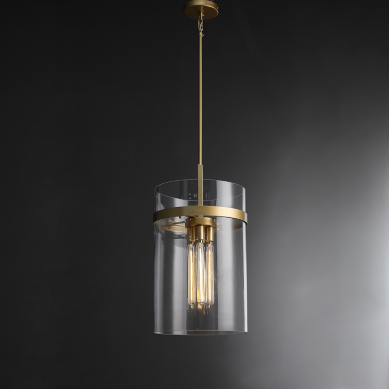 Ravion Modern Blown Glass Pendant Light 8", 10", 12"
