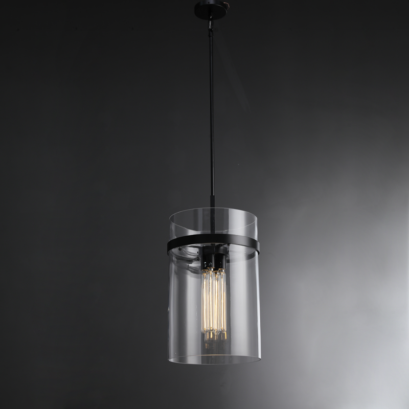 Ravion Modern Blown Glass Pendant Light 8", 10", 12"