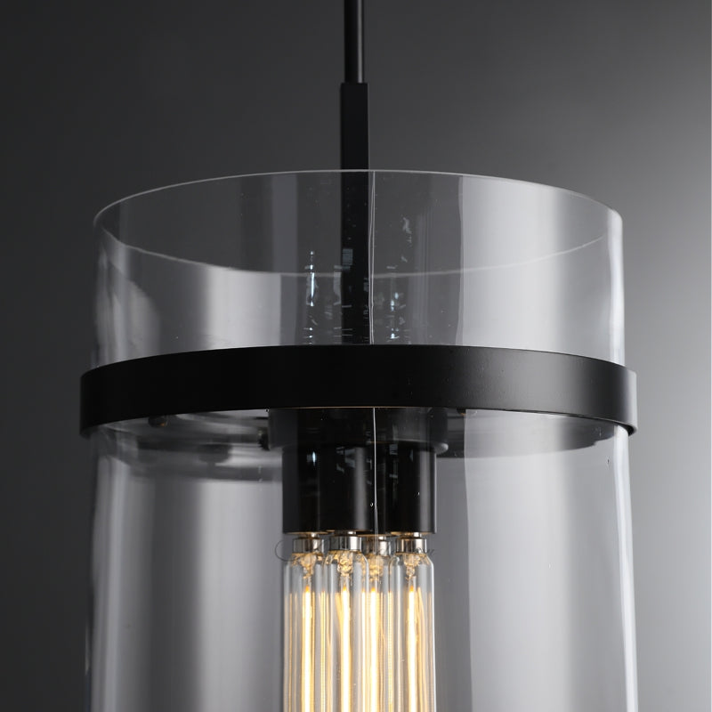 Ravion Modern Blown Glass Pendant Light 8", 10", 12"