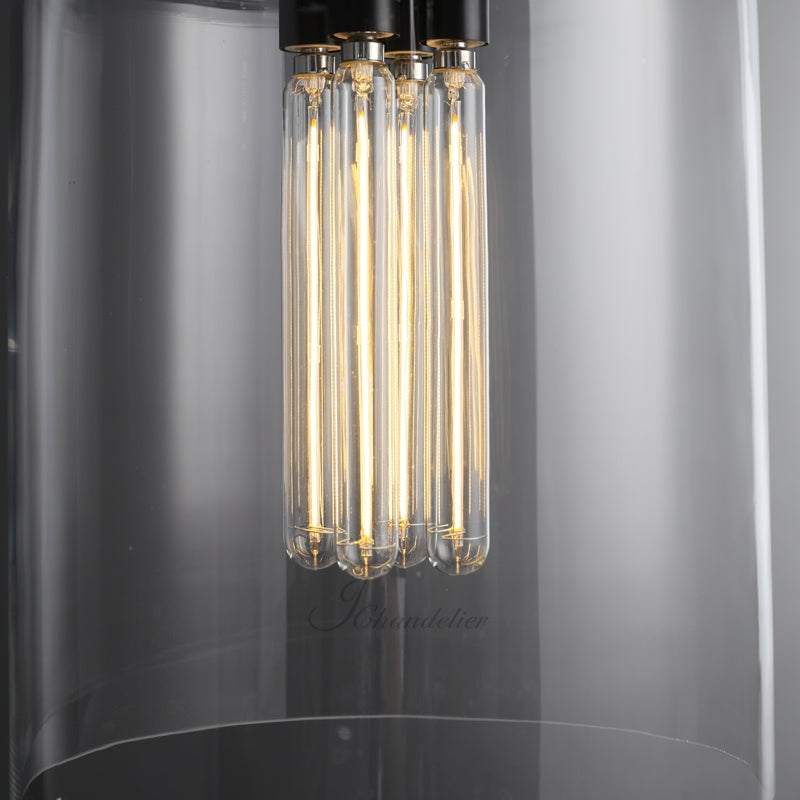 Ravion Modern Blown Glass Pendant Light 8", 10", 12"