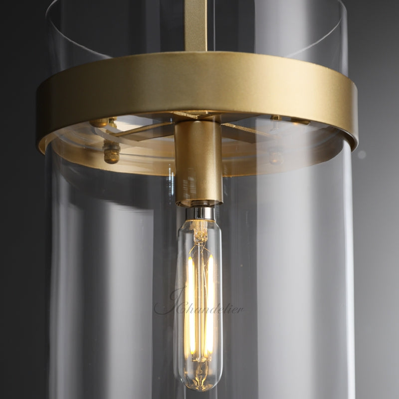 Ravion Modern Blown Glass Pendant Light 8", 10", 12"