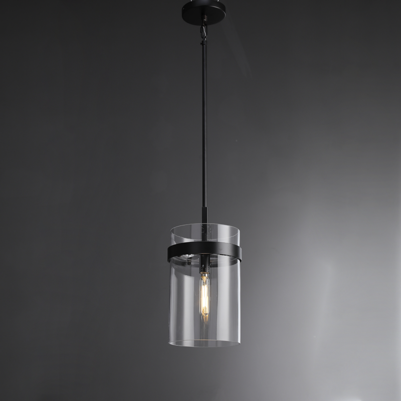 Ravion Modern Blown Glass Pendant Light 8", 10", 12"