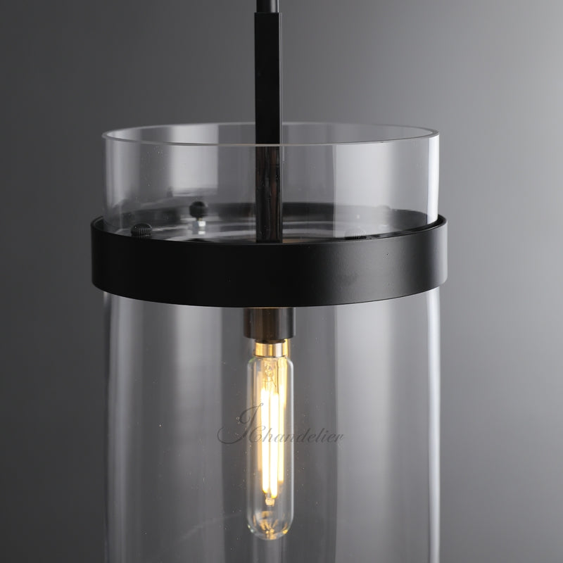 Ravion Modern Blown Glass Pendant Light 8", 10", 12"