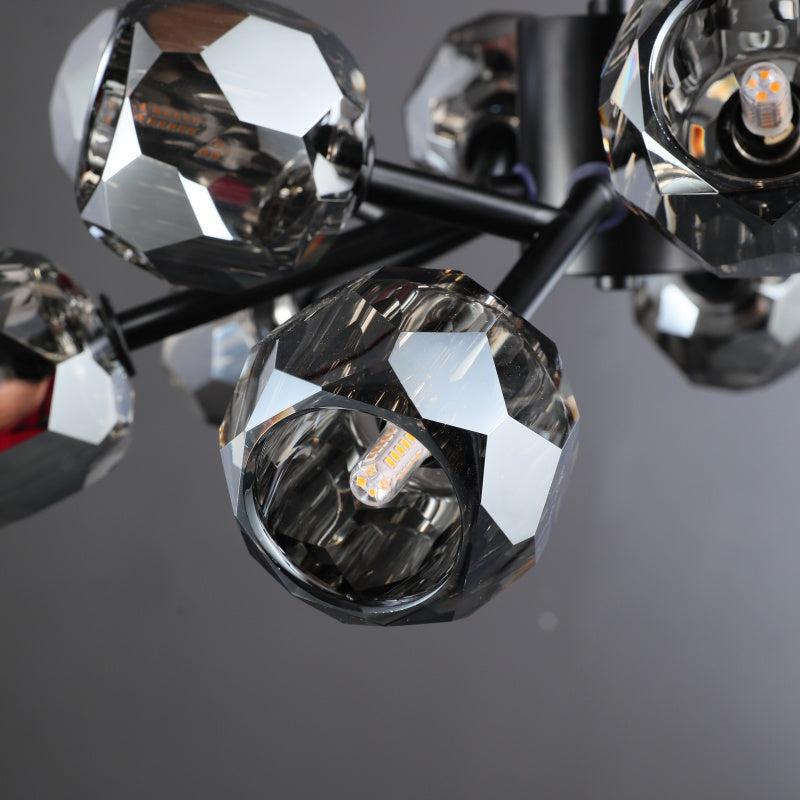 Bruma Glass Round Chandelier 24"36"48"60"72"