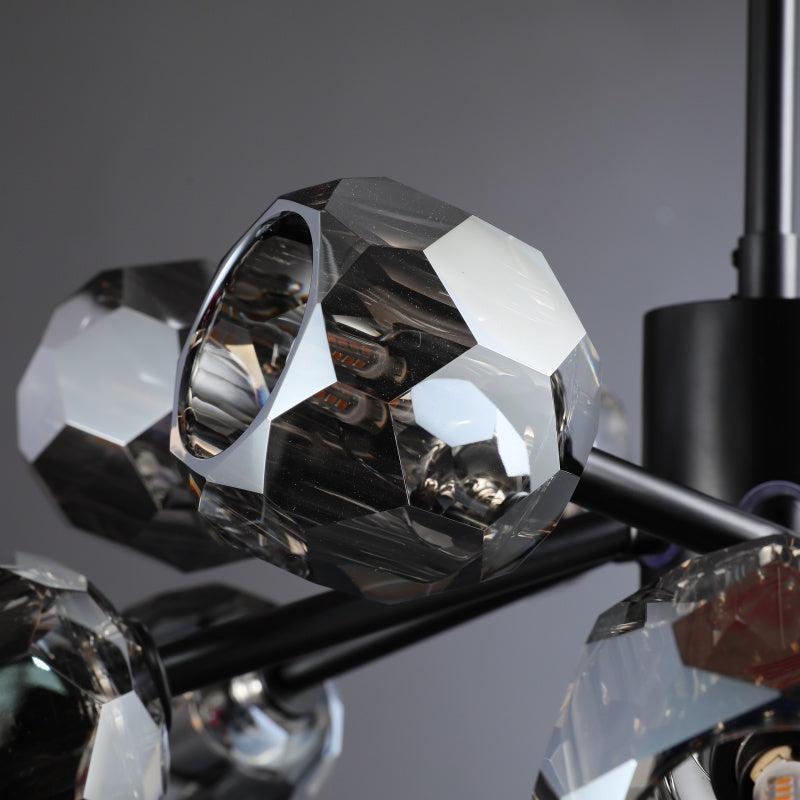 Bruma Glass Round Chandelier 24"36"48"60"72"