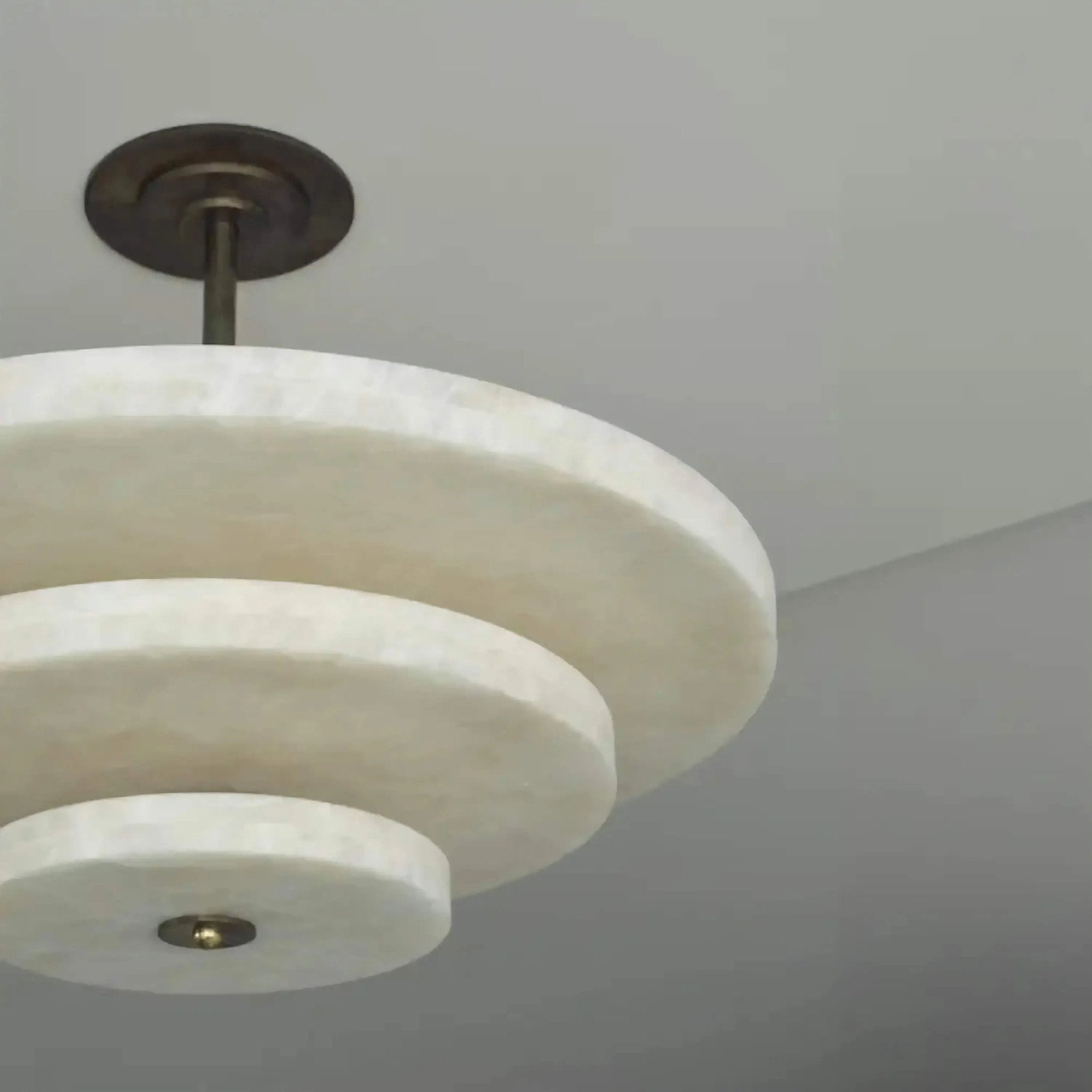 Ice Queen Alabaster Chandelier - Merlin Lamps
