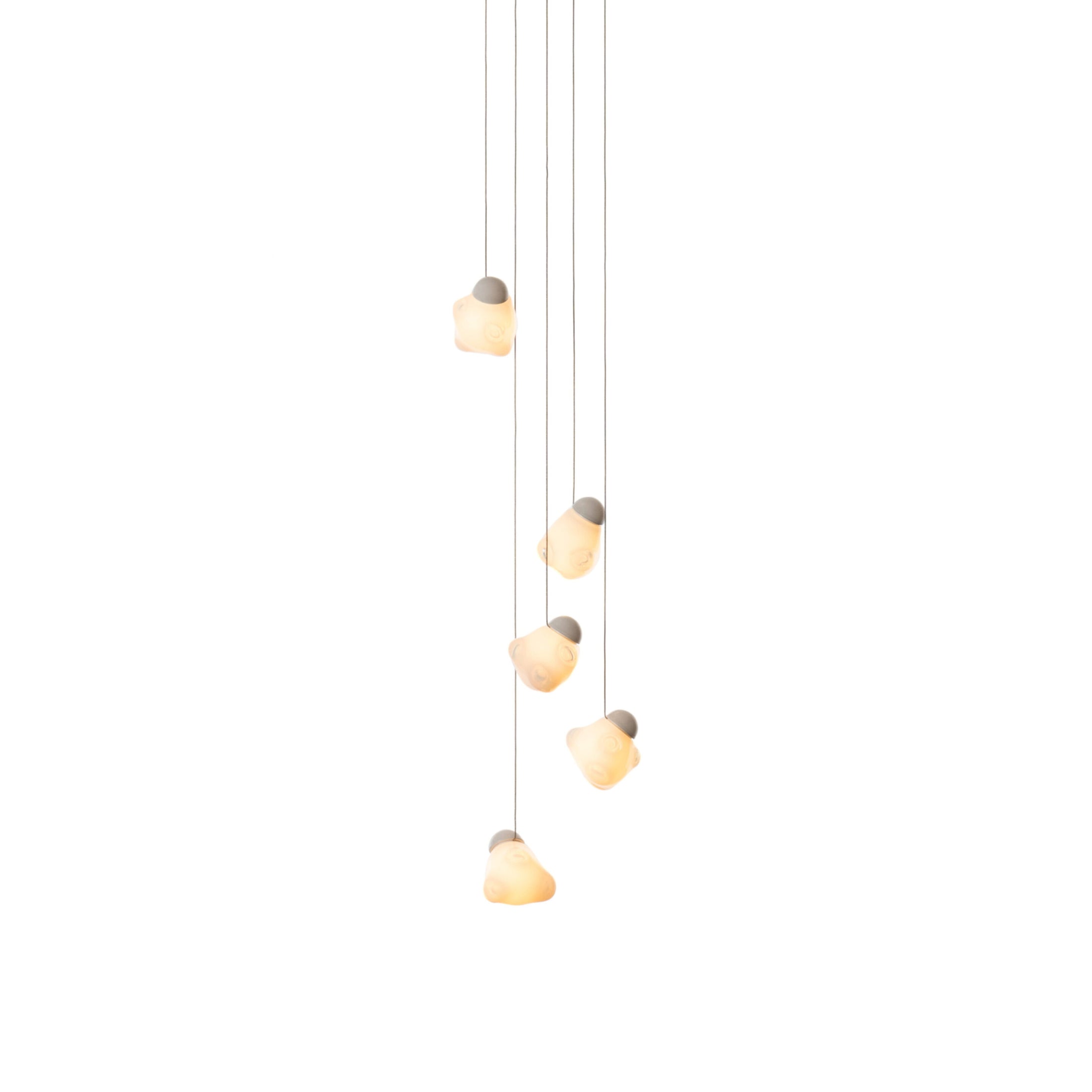 Ice Pier Spiral Chandelier
