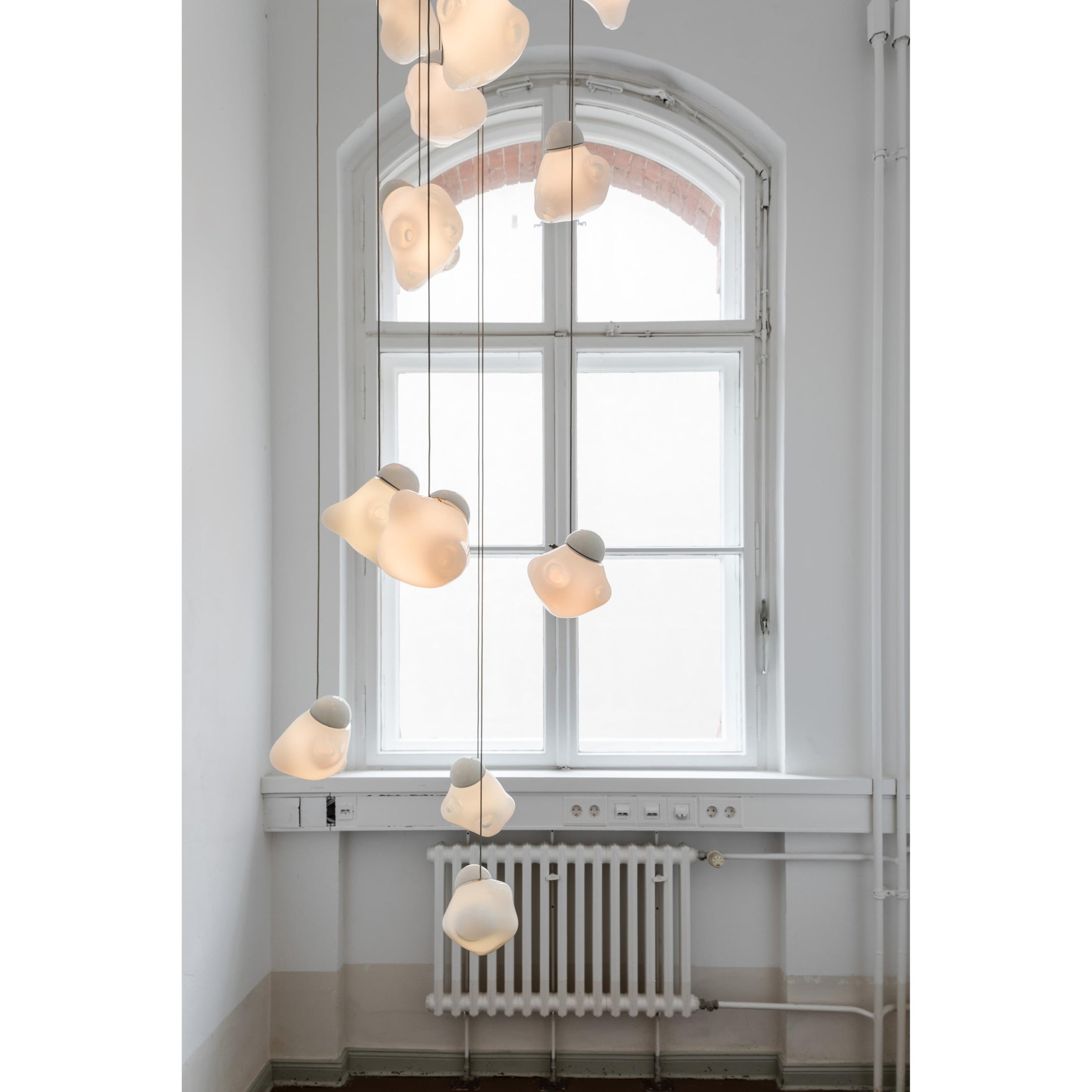 Ice Pier Spiral Chandelier