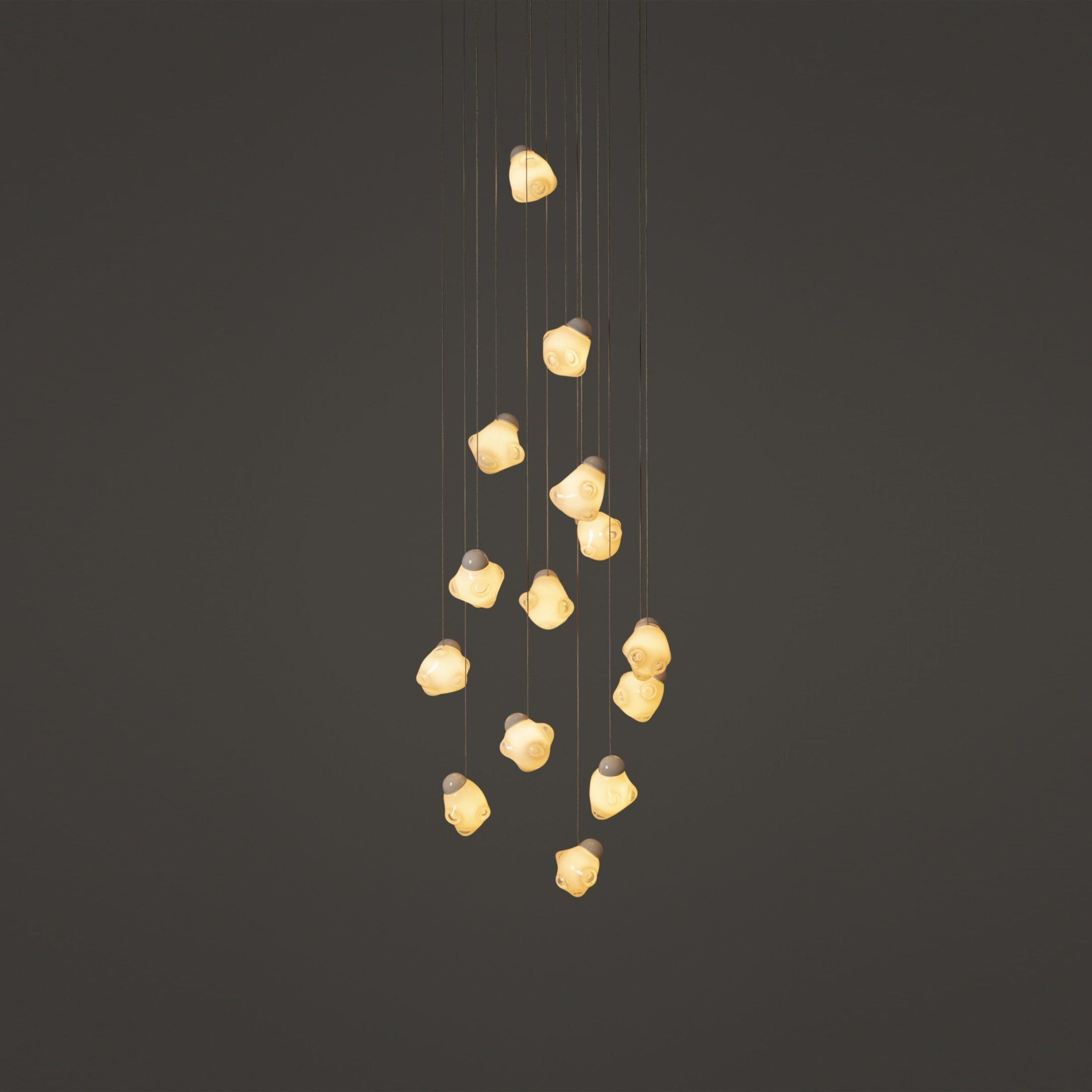 Ice Pier Spiral Chandelier