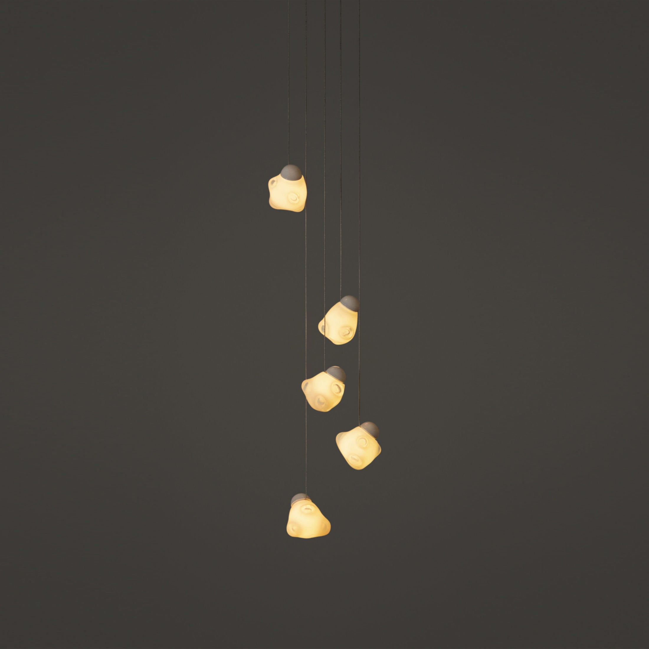 Ice Pier Spiral Chandelier