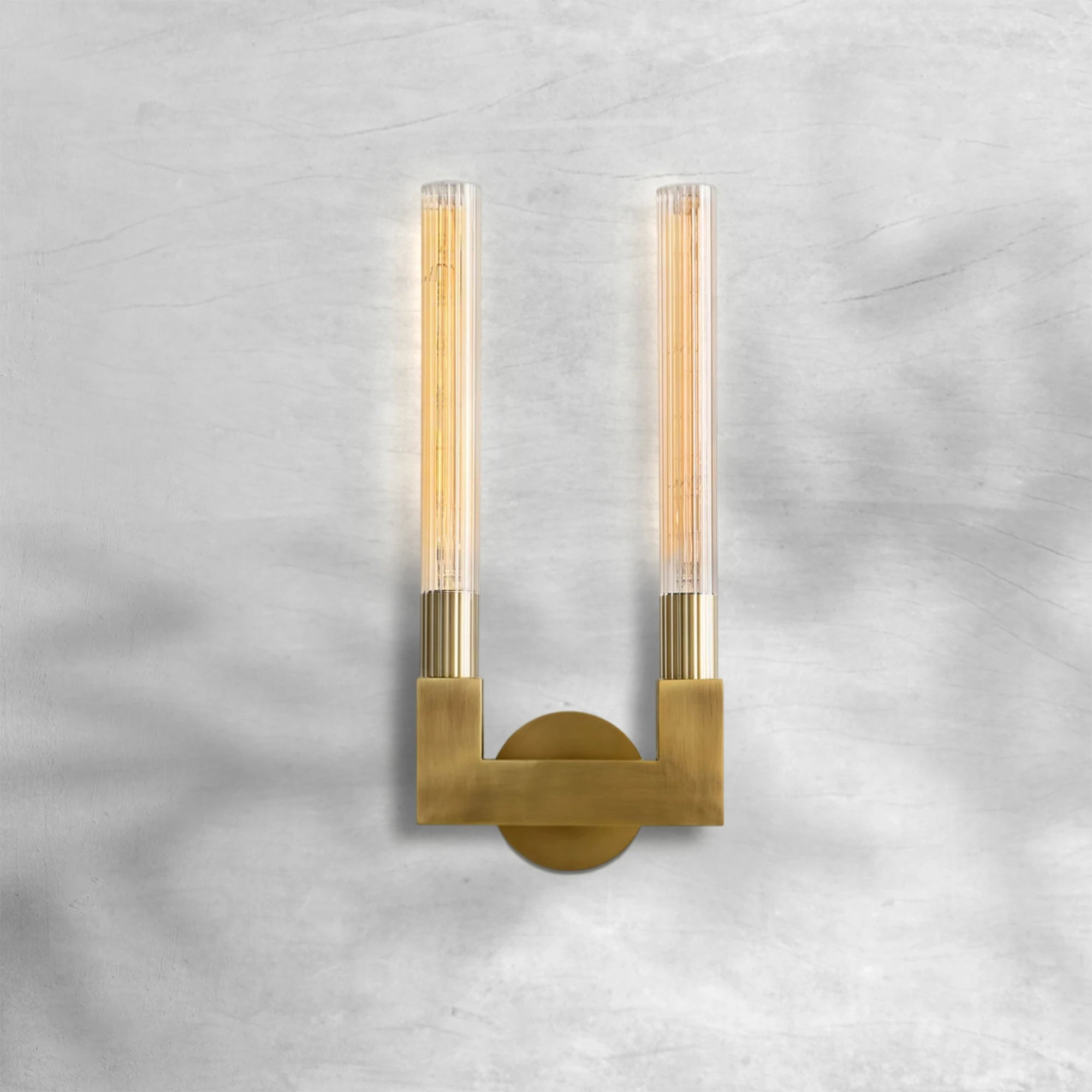 Cannel Double Sconce