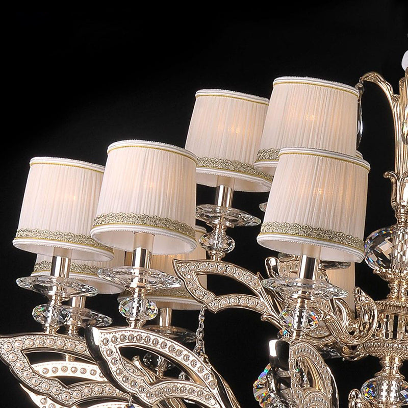 Maria Crystal Classic Chandelier 44" 18 Lights - Merlin Lamps