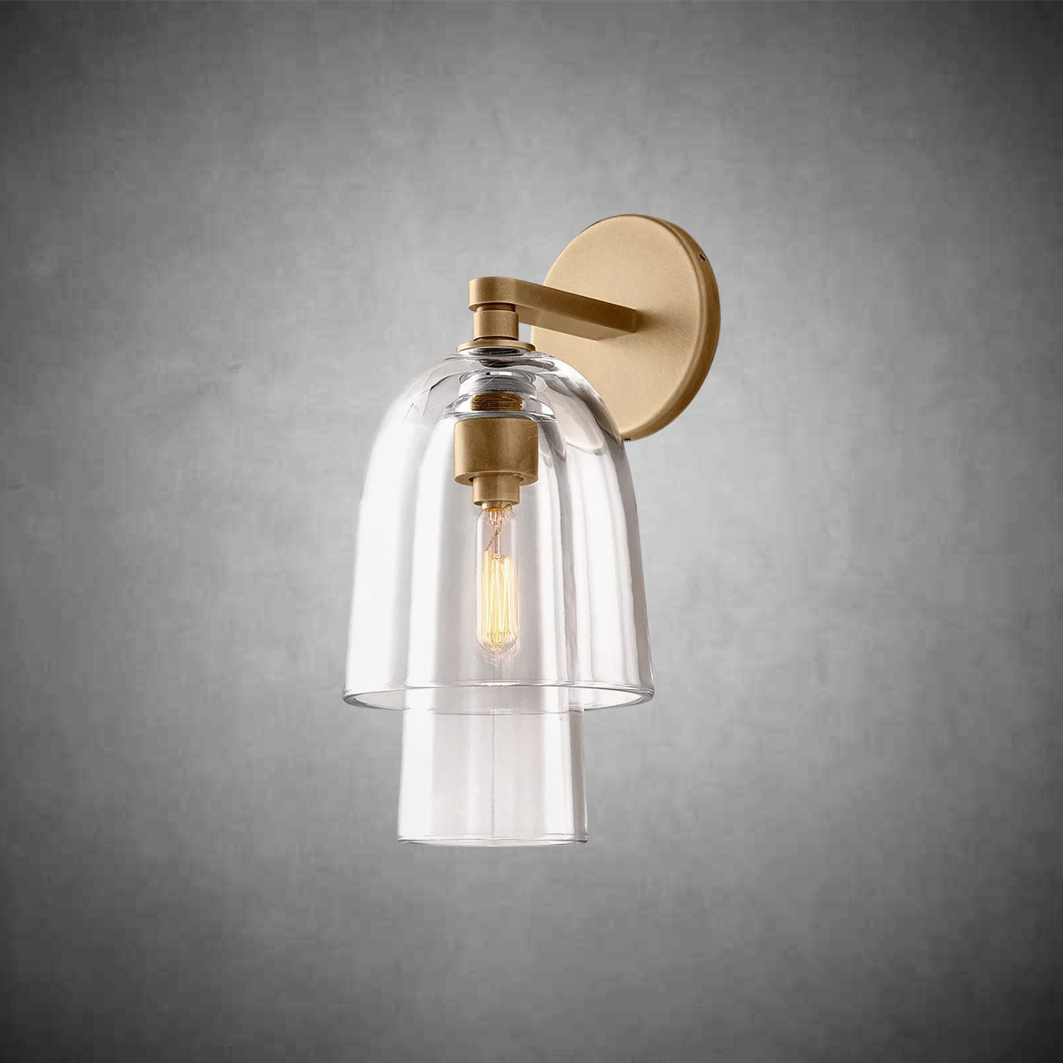 Bellum Glass Flute Sconce