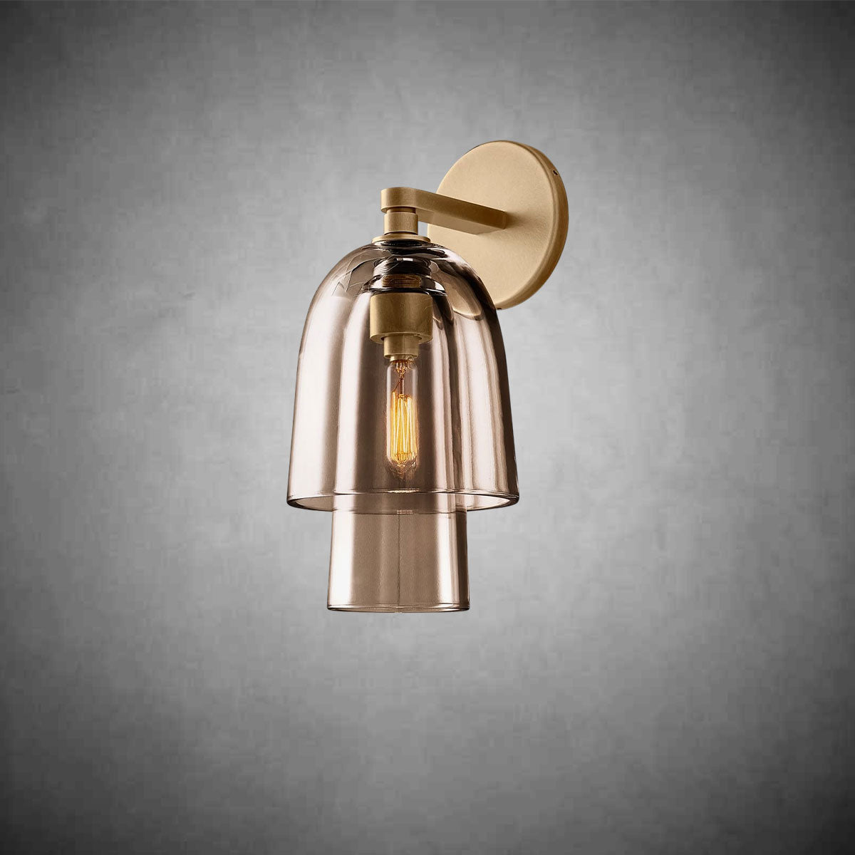 Bellum Glass Flute Sconce