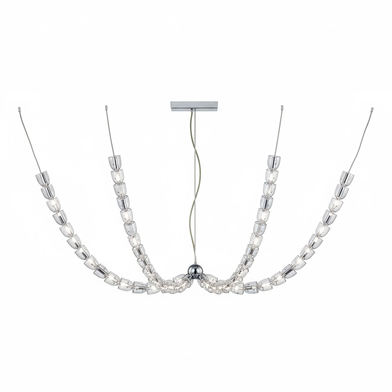 Gabriel Chrome Crystal Chandelier