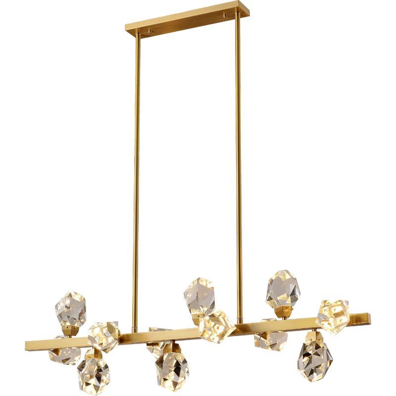 JC Nicole Crystal Linear Chandelier