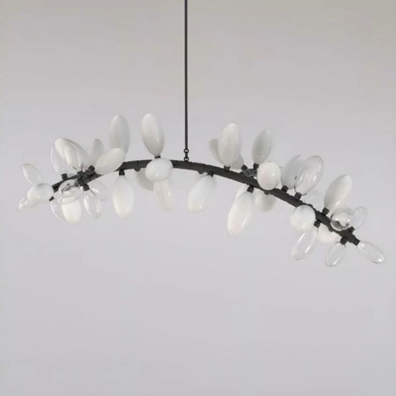 Kevin Art Grape 44-Light Chandelier 76"W - jchandelier