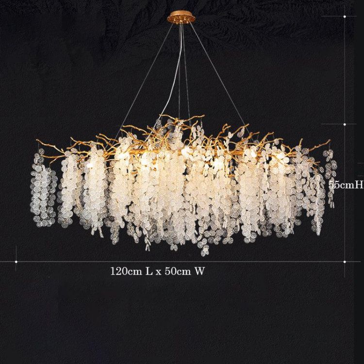 JC Lumanna Fortune Tree Fixtures Ceiling Hanging Chandeliers