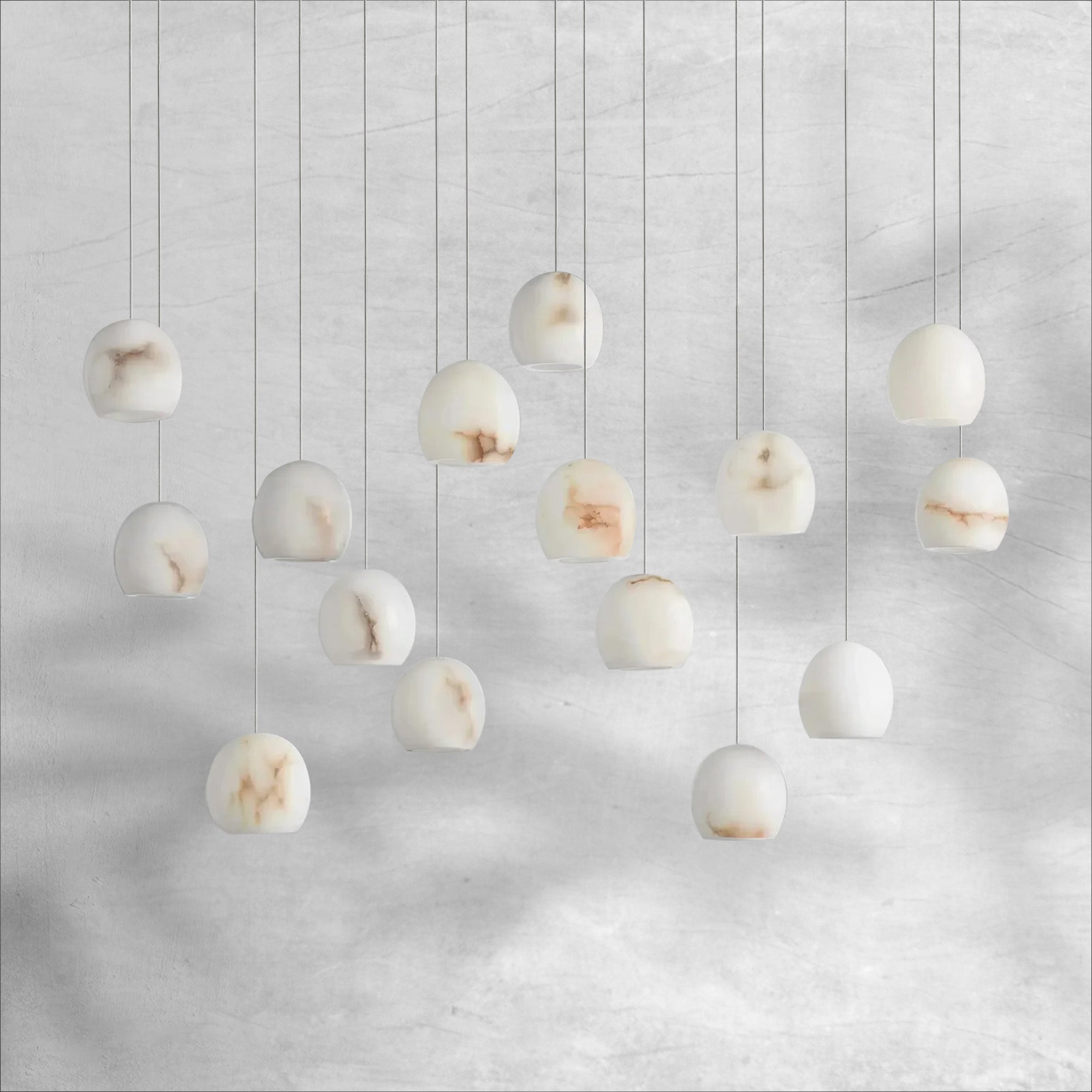 Maeva Rectangular Chandelier 15/30 Light