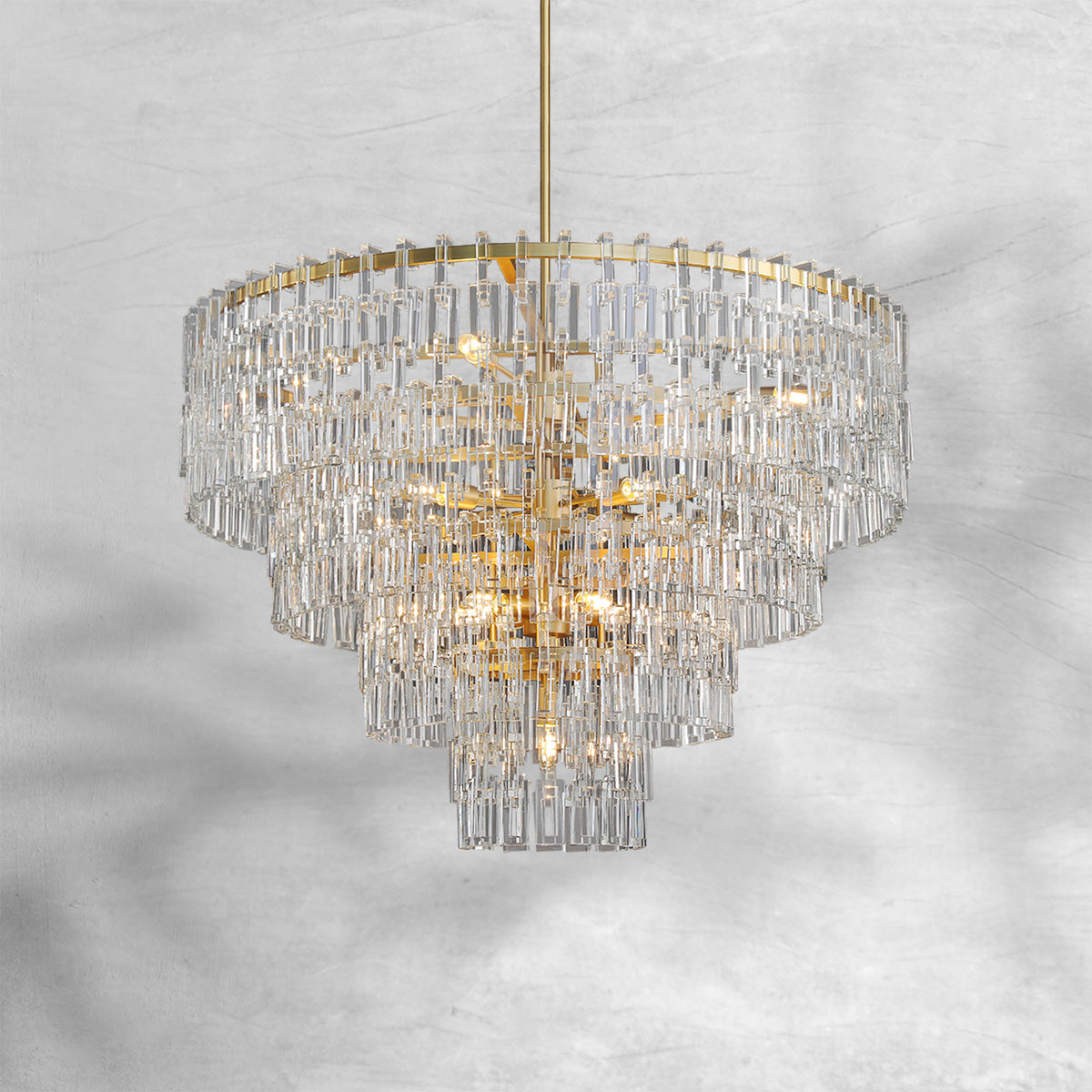 Montis Multi-Tier Round Chandelier 36″ 48″ 60″