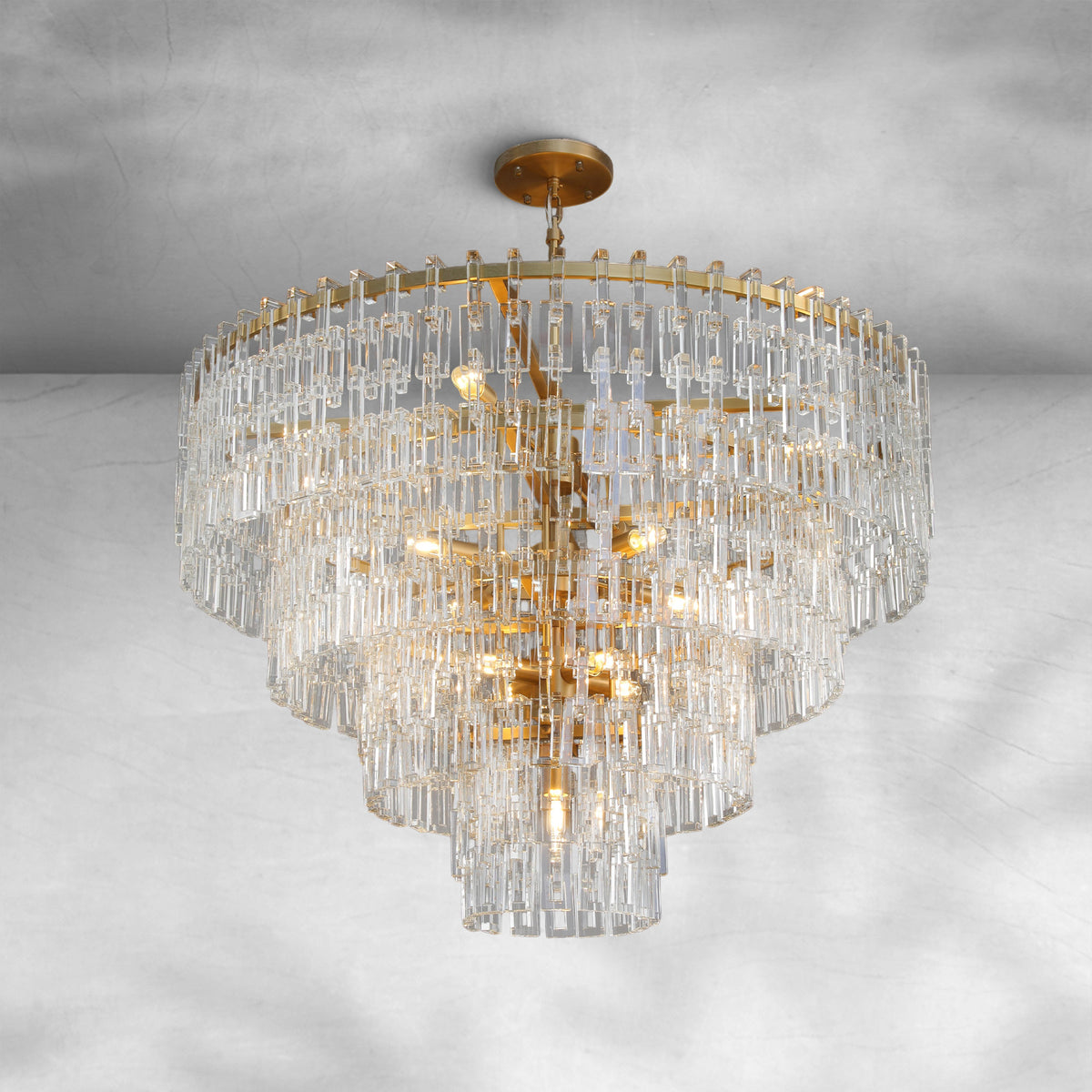 Montis Multi-Tier Round Chandelier 36″ 48″ 60″