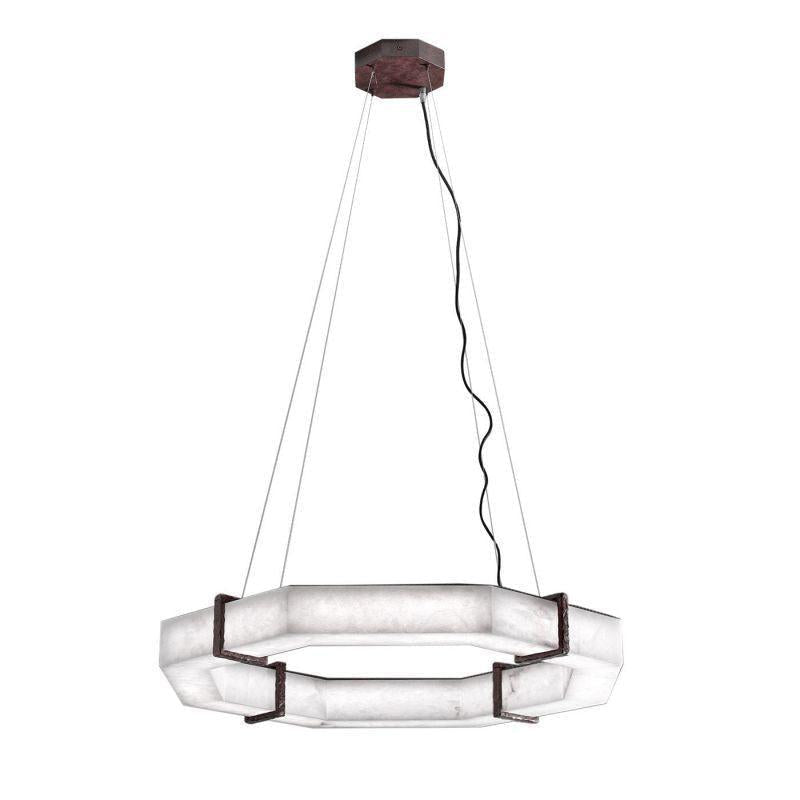 Modern Creative Retro Alabaster Chandelier - Merlin Lamps