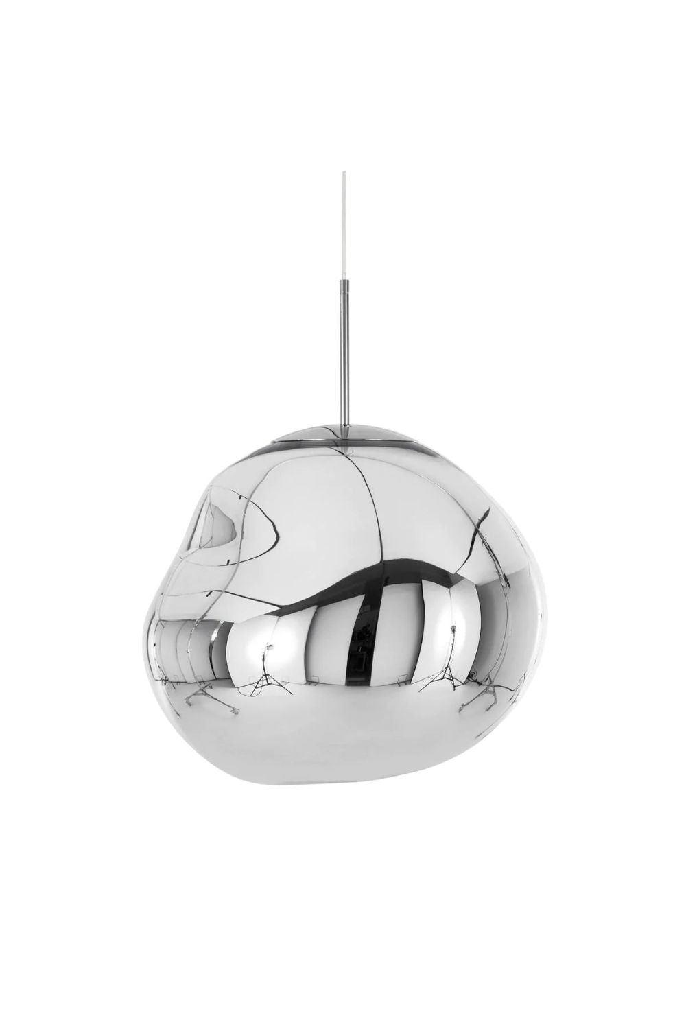 Multi Lava Round Chandelier