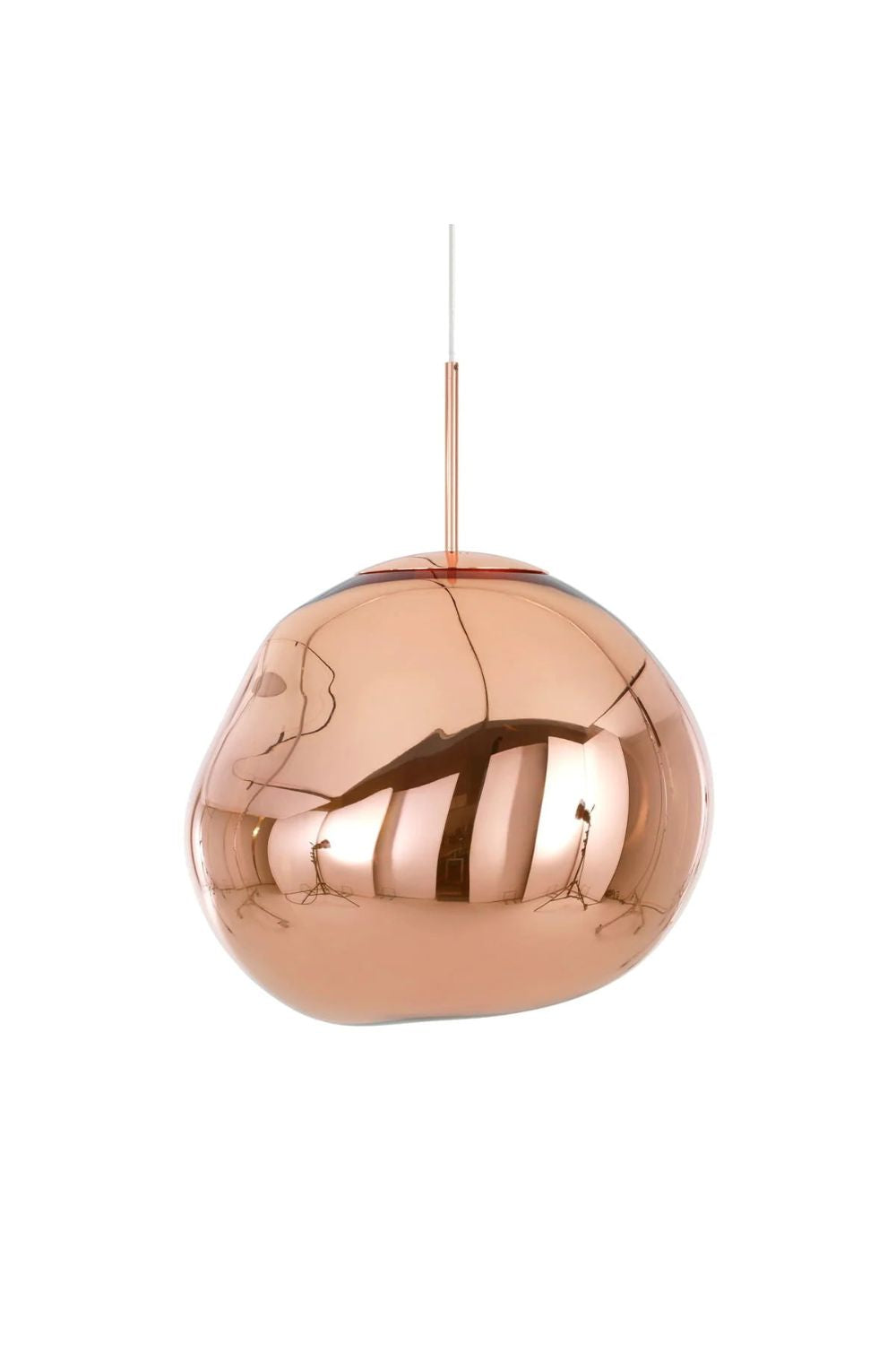 Multi Lava Round Chandelier