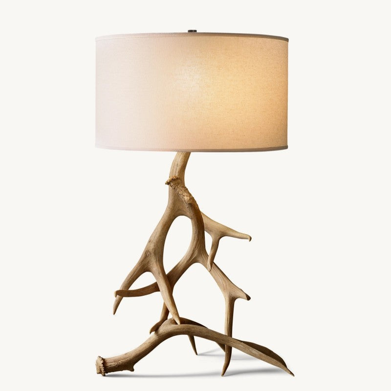 Deer Antler Table Lamp