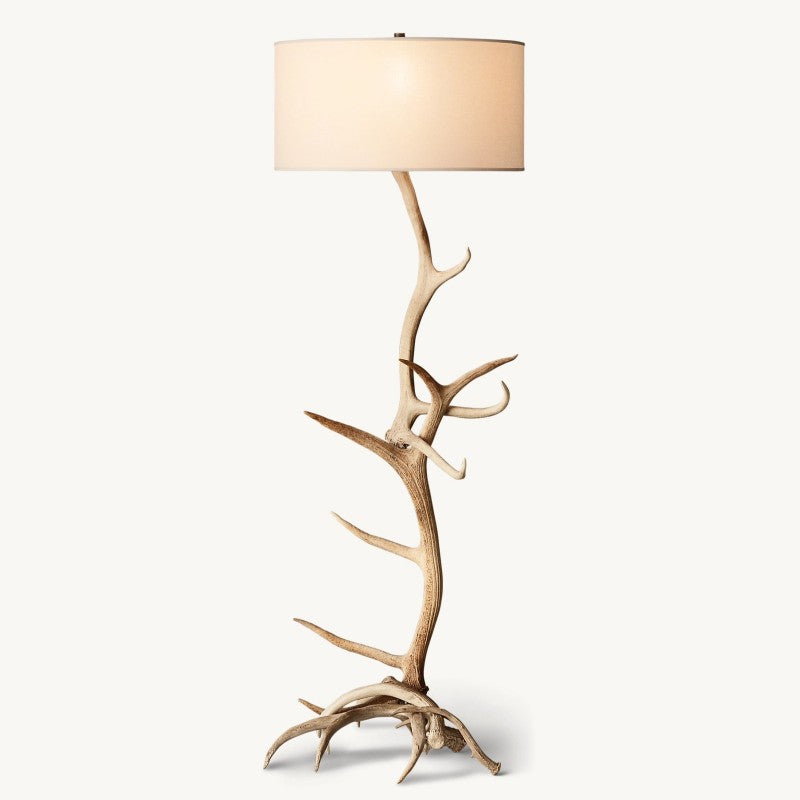 Deer Antler Floor Lamp