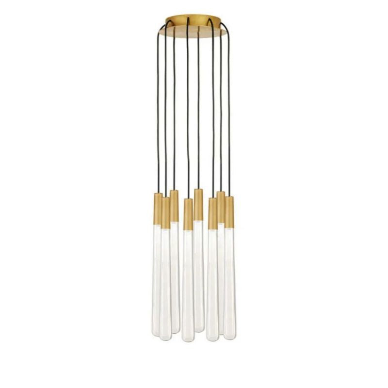 Noland Round Crystal Chandelier - jchandelier